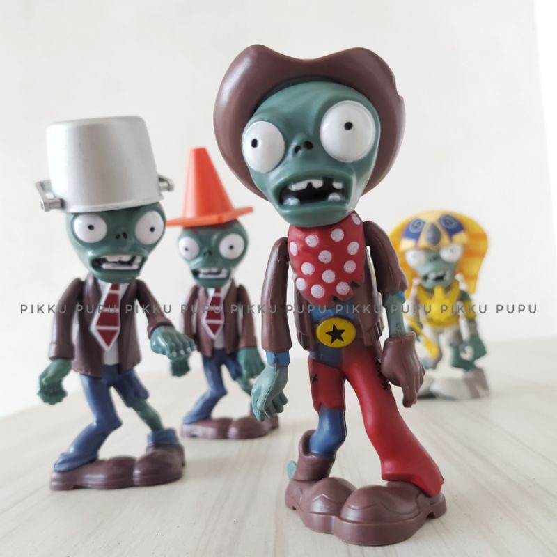 PLANT vs ZOMBIE mini figuring ZOMBIE | mainan zombie