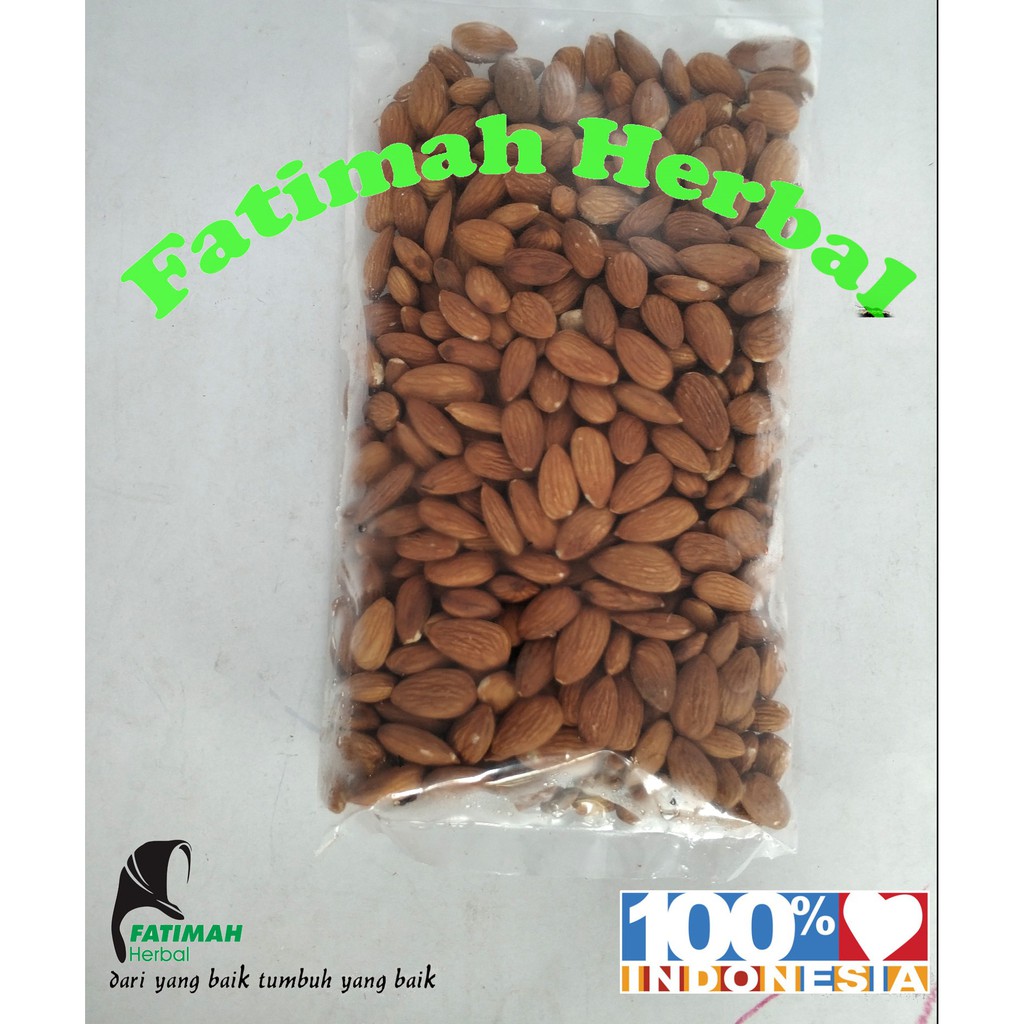 

Kacang Almond Kupas - Mentah - Raw Almond - 250 gram