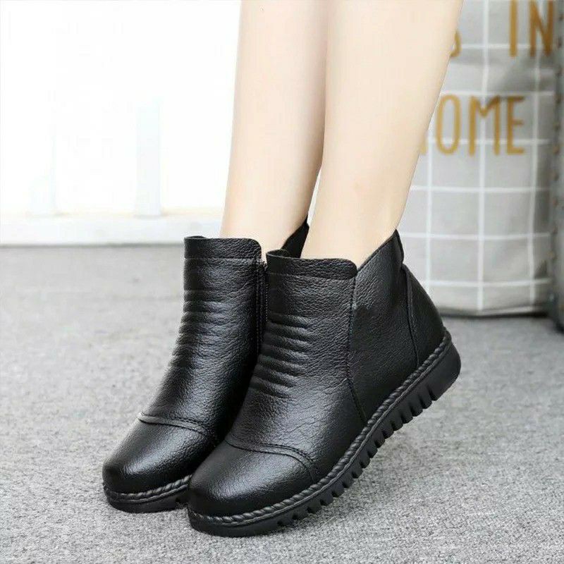 Sepatu Boots Wanita Ankle Boots kerja Wanita Boots fashion wanita Alisha by Etnikshoes