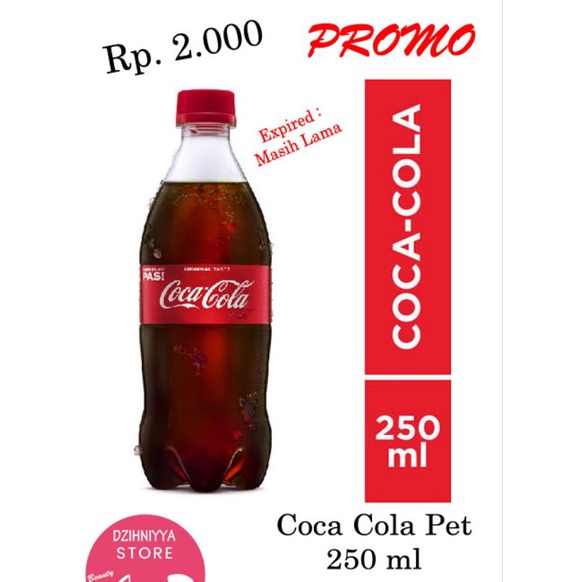 

Promo Coca Cola Pet 250ml