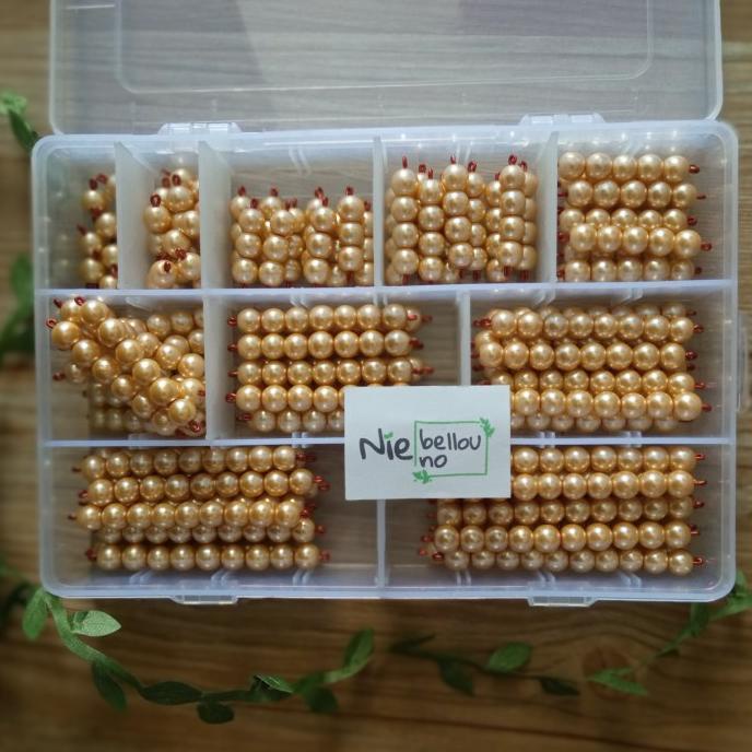 Montessori Math Golden Beads