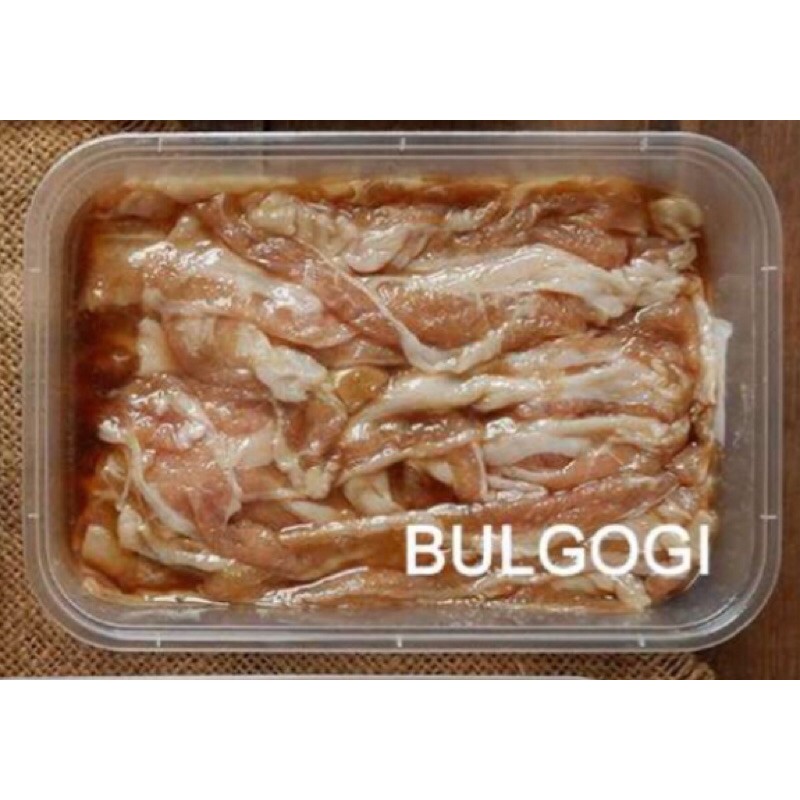

DAGING SAPI MARINASI BULGOGI