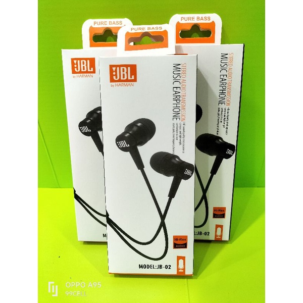 Hf headset handsfree earphone JBL model JB-02