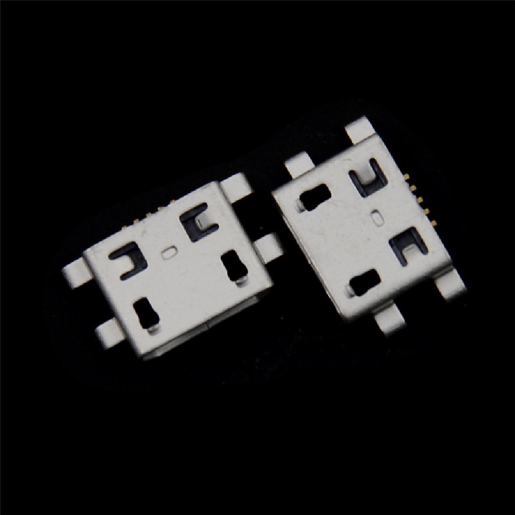 Aatrillioncatalpa 20pcs Konektor Jack Charger Micro USB 5pin Tipe B Female