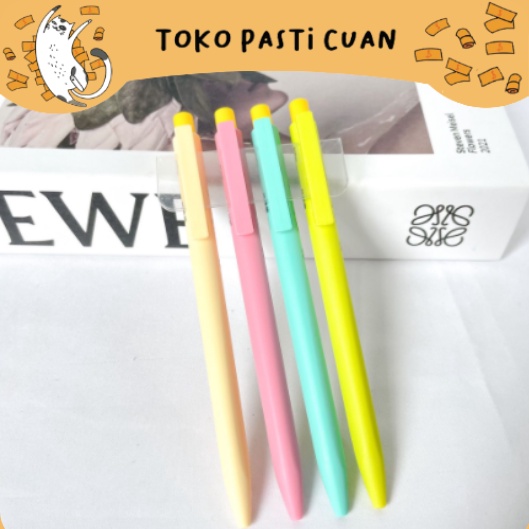 

pen pulpen faber castell tinta hitam warna pastel 4/8/12 pcs keperluan anak sekolah bisa COD pena lucu imut bolpen fancy unik elegan bisa COD termurah import ATK alat tulis kantor