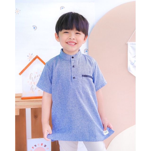 Koko Anak Katun Madina Neeca Kiddos Size 1-5 Tahun Murah