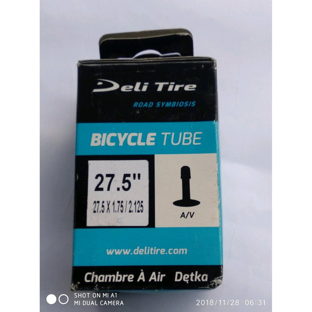 BAN DALAM SEPEDA 27.5 X 1.75 - 2125 DELI TIRE