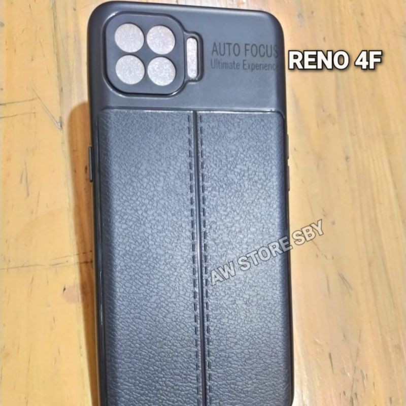 Case Oppo Reno 4F black cover Auto-Focus