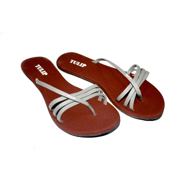 sendal jepit teplek cewek woman flat sandal flip flop variasi (1D2-1D4) fse092