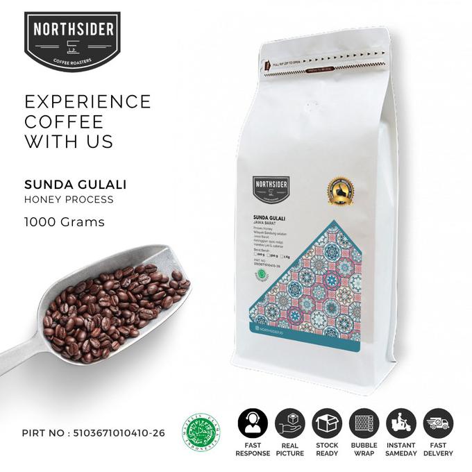 

[ COD ] BIJI KOPI ARABIKA TANEUH SUNDA GULALI HONEY - NORTHSIDER COFFEE 1KG TERJAMIN Kode 1237