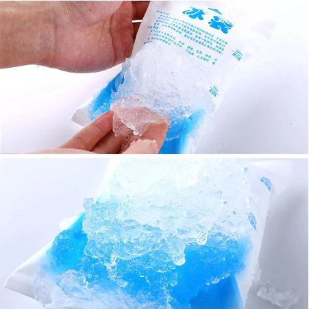 Ice Gel Pack 200ml Kantong Cooler Bag Pendingin Air Es Batu Cool Jelly