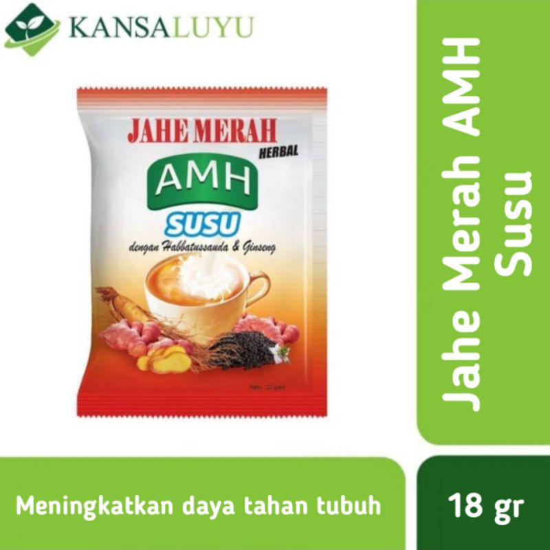

Jahe Merah AMH Susu - Habbatussauda Plus Ginseng