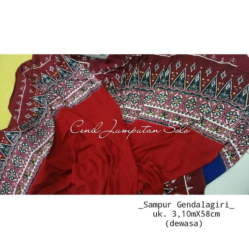 Sampur gendalagiri ukuran standart dewasa-7