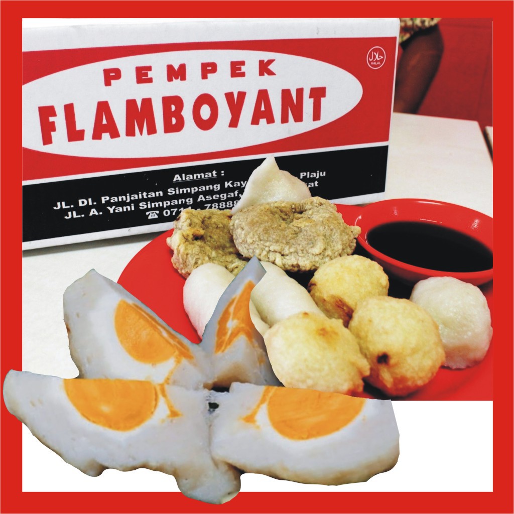 

Pempek Flamboyan - Paket 150rb Besar Kecil - ASLI Palembang