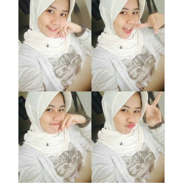 Jilbab serut jokowi elnifa/jilbab serut