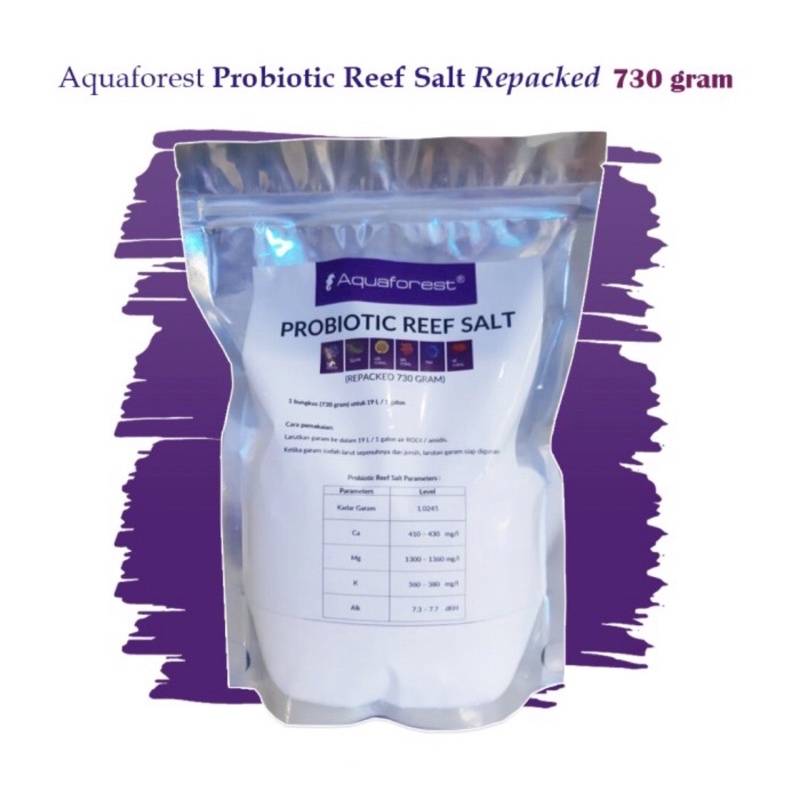 

AF Aquaforest Probiotic Reef Salt Repacked 730 gram