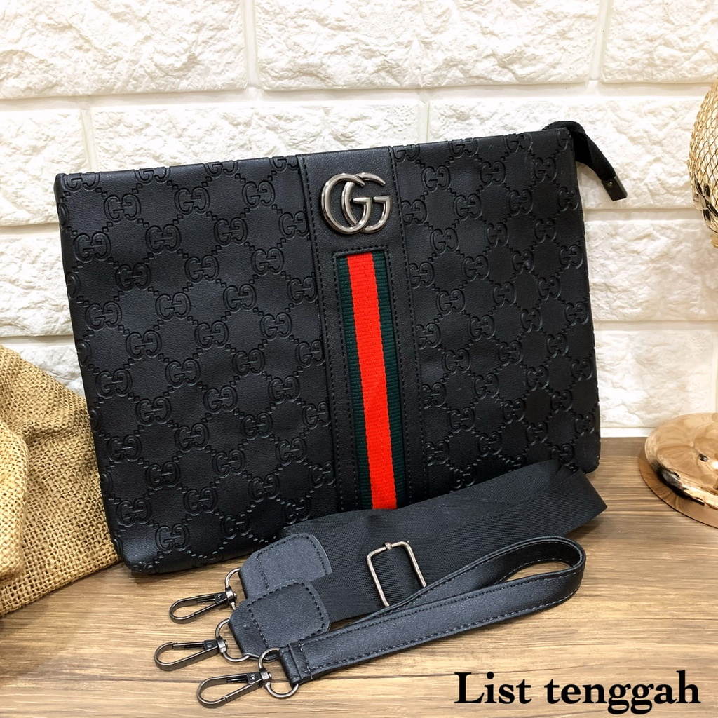 Clutch Pesta LV EMBOSS HANDBAG PRIA WANITA L1 Cewek Pesta Murah Dompet Trendy Kekinian I6G9 Promo Ke
