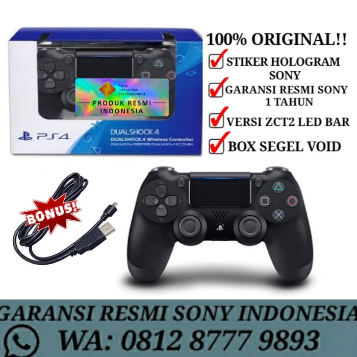 Stik ps4 Dualshock 4 light bar original ORIGINAL Original original