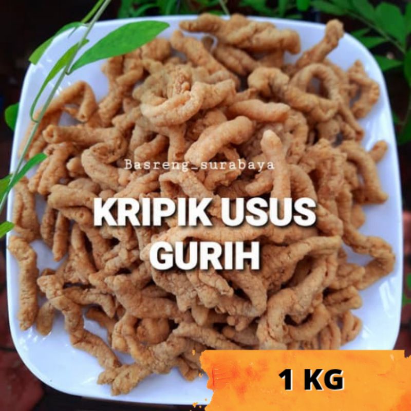 

KRIPIK USUS GURIH 1 KG
