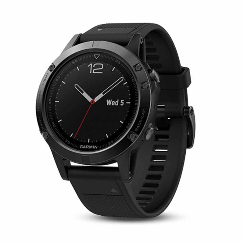 Jual JAM TANGAN GARMIN SMARTWATCH PRIA FENIX 5 SAPPHIRE BLACK FENIX5