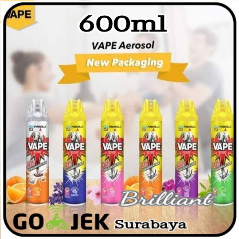 Aerosol Obat Nyamuk Kecoa Semprot - Fumakila Fumakilla 600ml