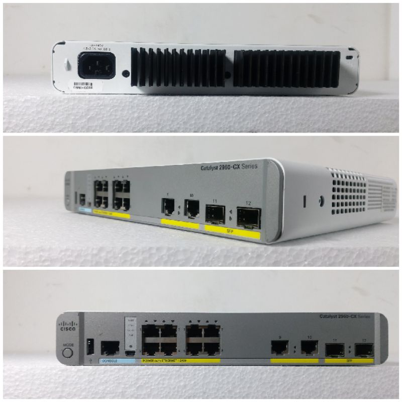 Switch Cisco Catalyst 2960-CXseriesWS-C2960CX-8PC-L V03