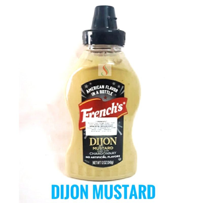 

French Dijon Mustard Squeeze 12oz