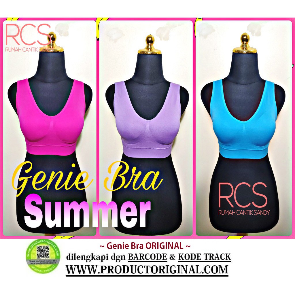 GENIE BRA SUMMER ~ 100% MADE IN JAPAN ~ PAKAIAN DALAM ~ KUALITAS SUPER