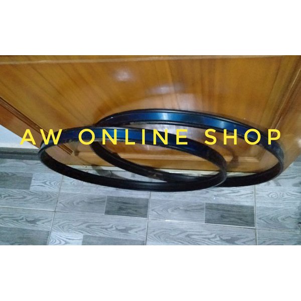 Ring hoop bass drum 22 inch lubang baut 10