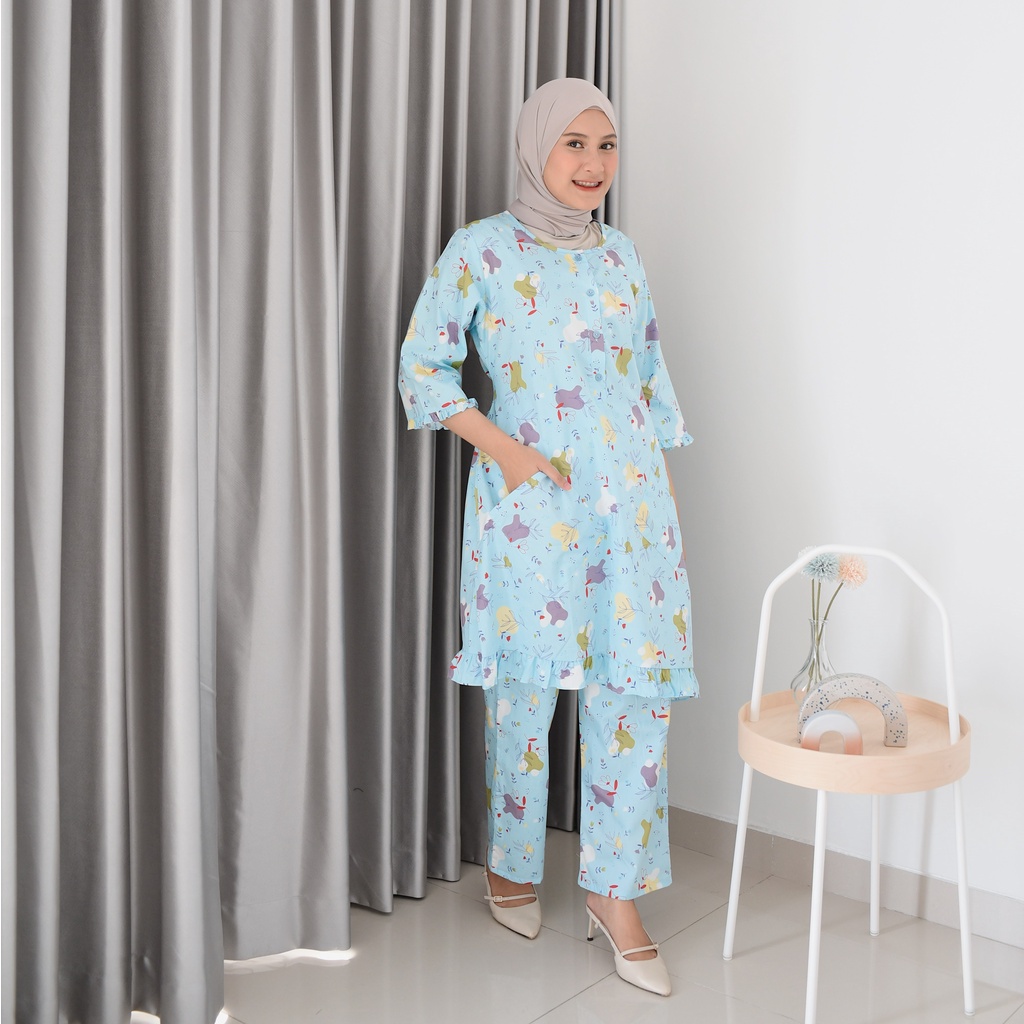Tunik Sunly by Ranun Lengan 3/4 Ukuran 22