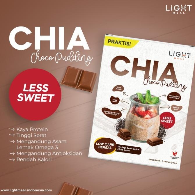 

Chia Choco Pudding | Snack Diet | Camilan Chia Seed Organik