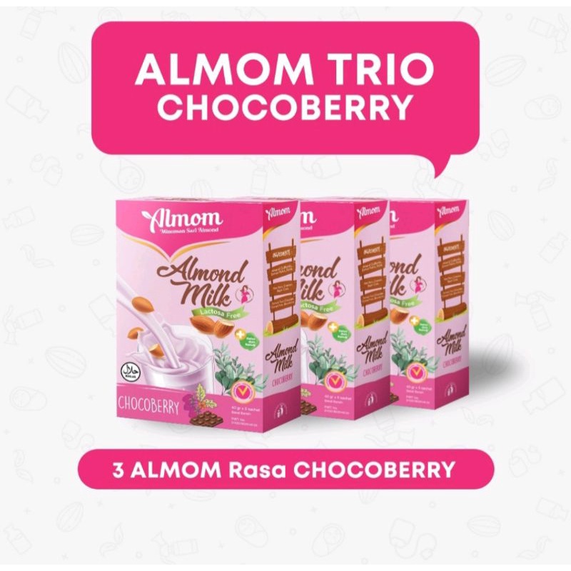 

almom 100% almond trio hemat