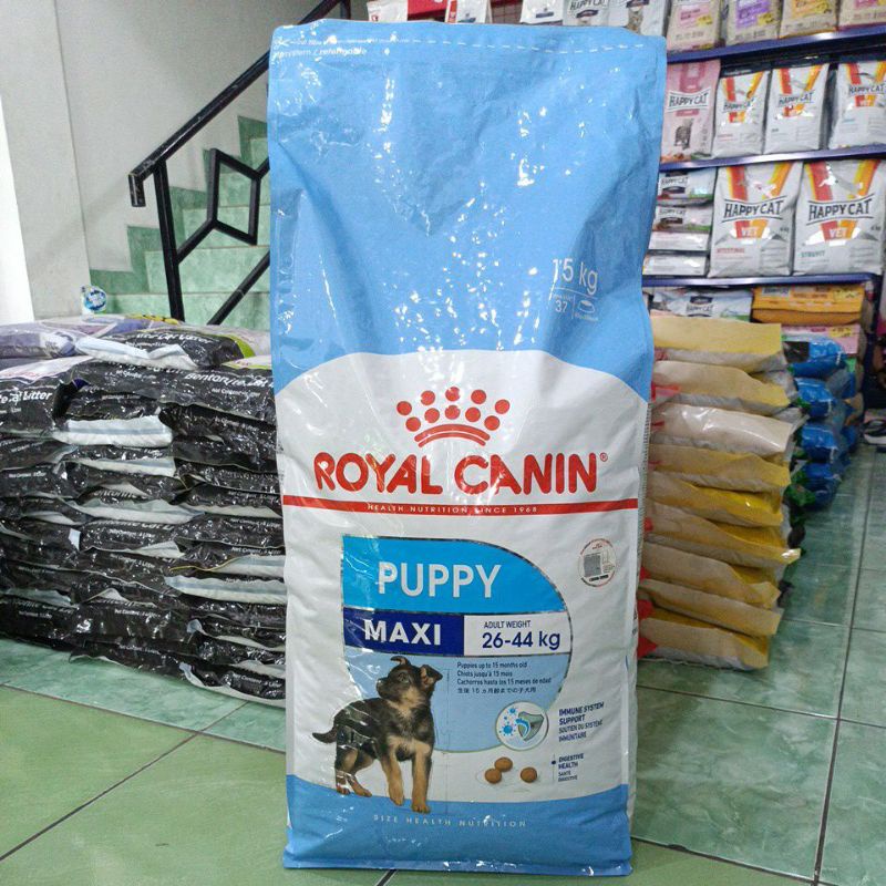 Ekspedisi/ Royal Canin Maxi dog puppy 15kg/ Rc Maxi puppy/ makanan anak anjing