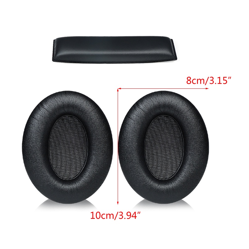 Btsg Bantalan Earpad Headphone Nyaman Untuk Sennheiser HD200 Pro