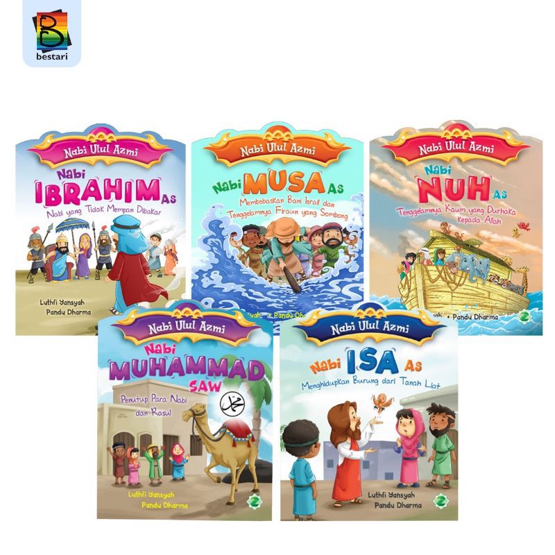 Buku Anak - Buku Cergam - Seri Nabi Ulul Azmi