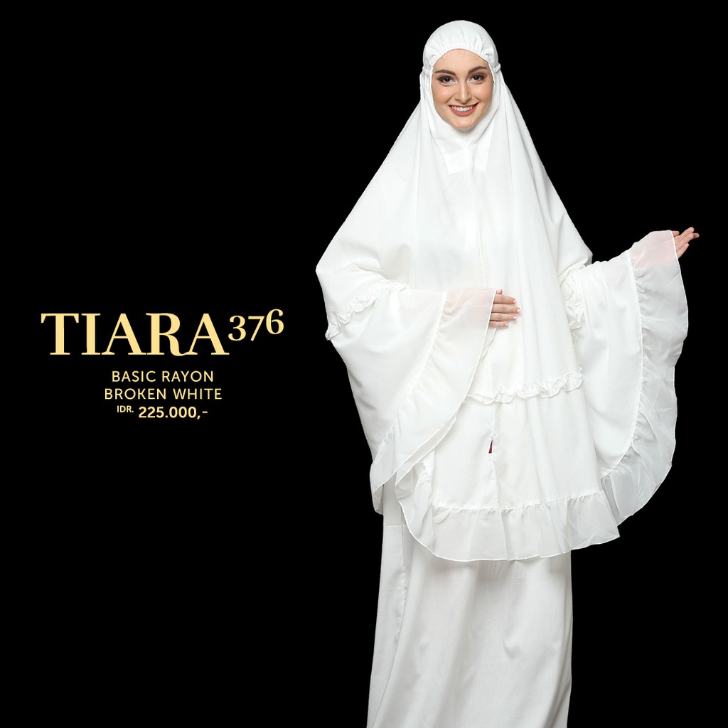 Mukena Tatuis Tiara 376 Rayon Adem Halus Renda Rimpel Mukena Tatuis Tiara 376 Rayon Adem Halus Renda Rimpel