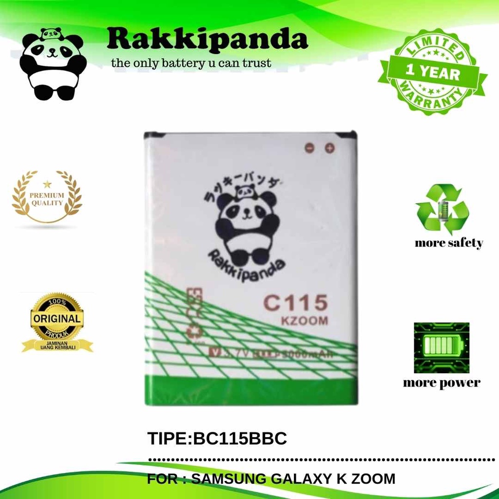 R/K- RakkiPanda - BC115BBC Samsung Galaxy K Zoom Batre Batrai Baterai