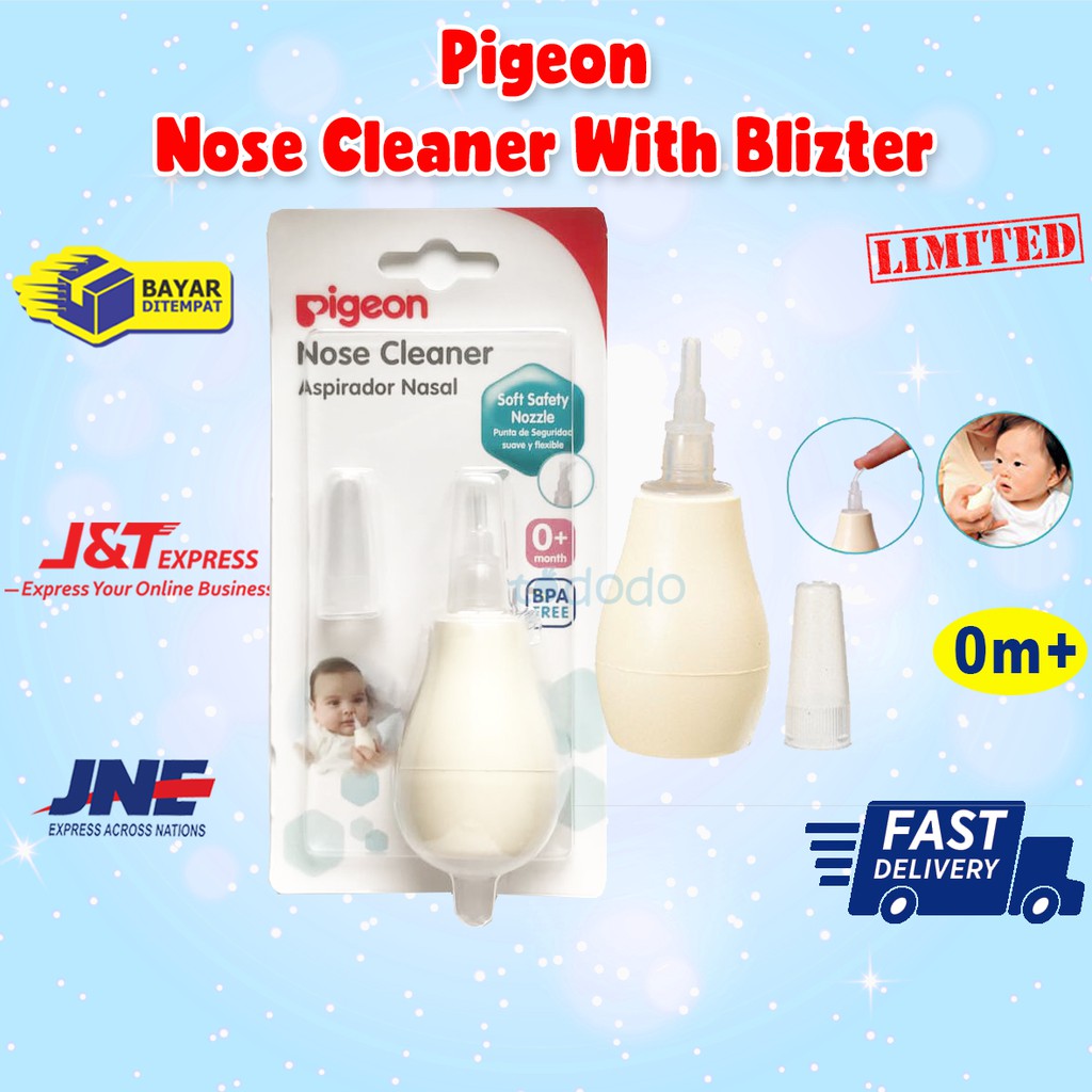 Pigeon Nose Cleaner With Blizter / Penyedot Ingus Bayi