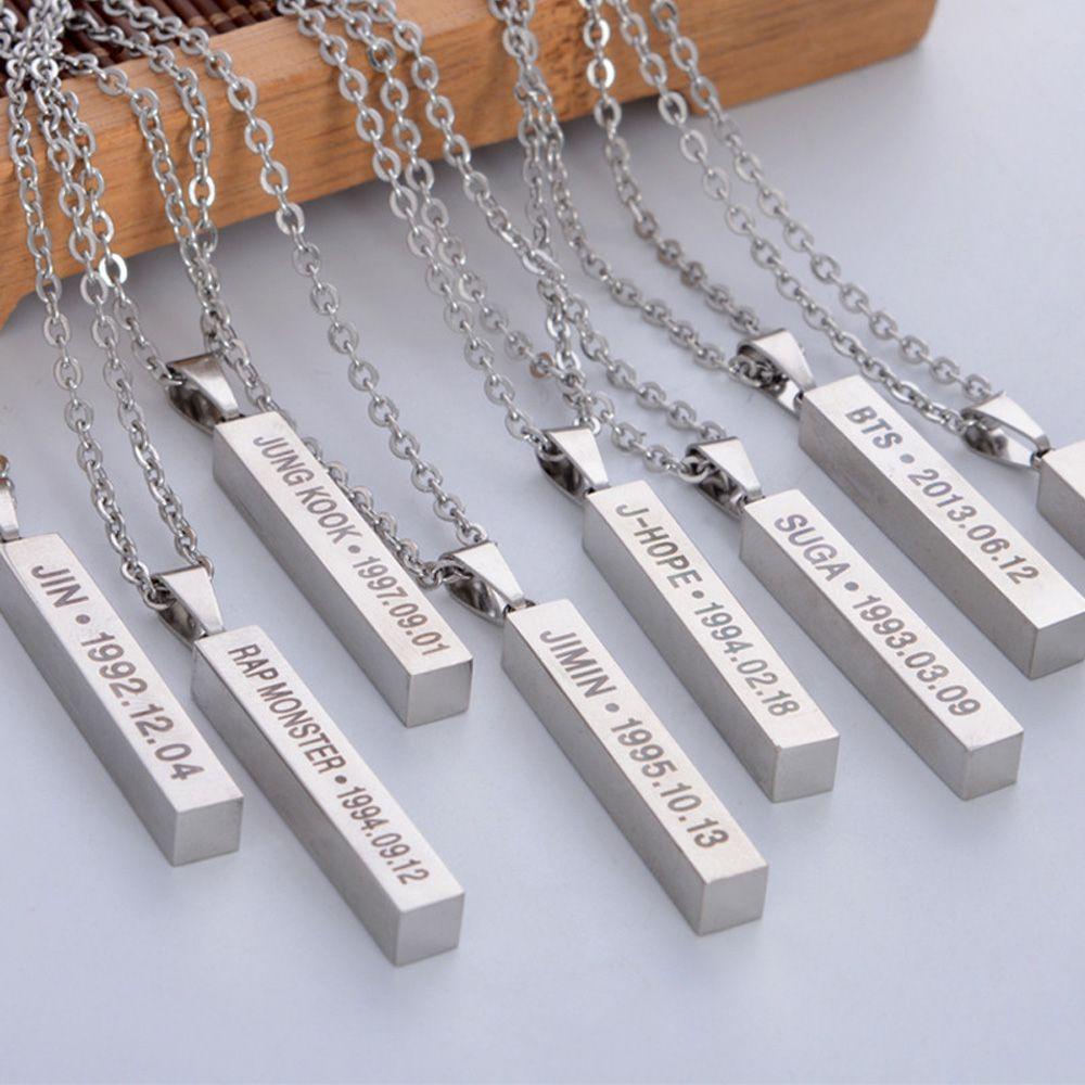 Perhiasan Kalung LILY Statement Charm SUGA J-Hope V