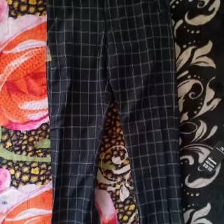  Plaid  Men Pants celana  plaid  cowok celana  tartan  pria  