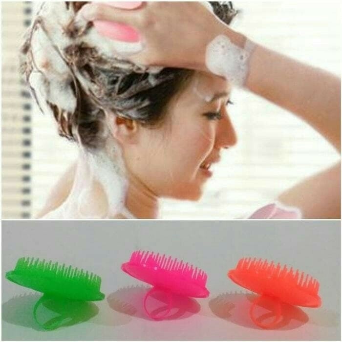 Sisir Bulat Keramas Krimbat Creambath sisir refleksi Rambut Lentur Random