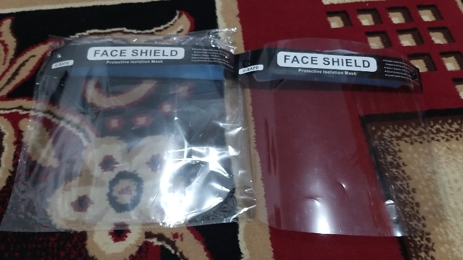 Face Shield Dinamis Buka Tutup Pelindung Wajah