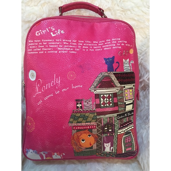 TAS RANSEL ANAK BRAND GNB KOREA//RANSEL LAPTOP//PRELOVED//