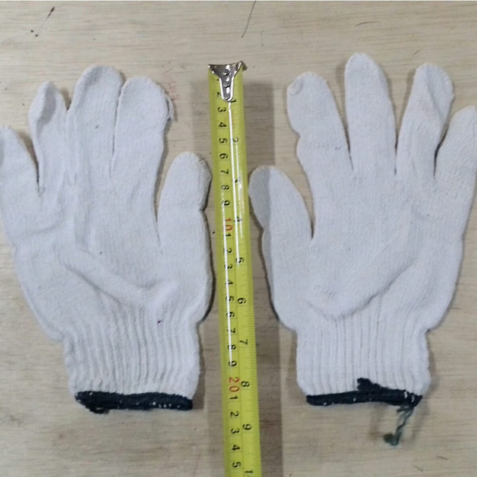 Sarung Tangan Benang 8 Rajut/ Sefty Glove/ Sarung Tangan Kerja