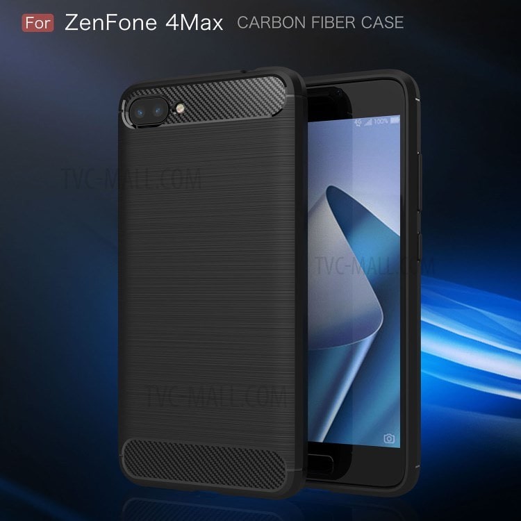 ASUS ZENFONE 4 MAX 5.2 ZENFONE 4 MAX PRO 5.5 ZC554KL Silicon Carbon Slim Fit Soft Case Premium