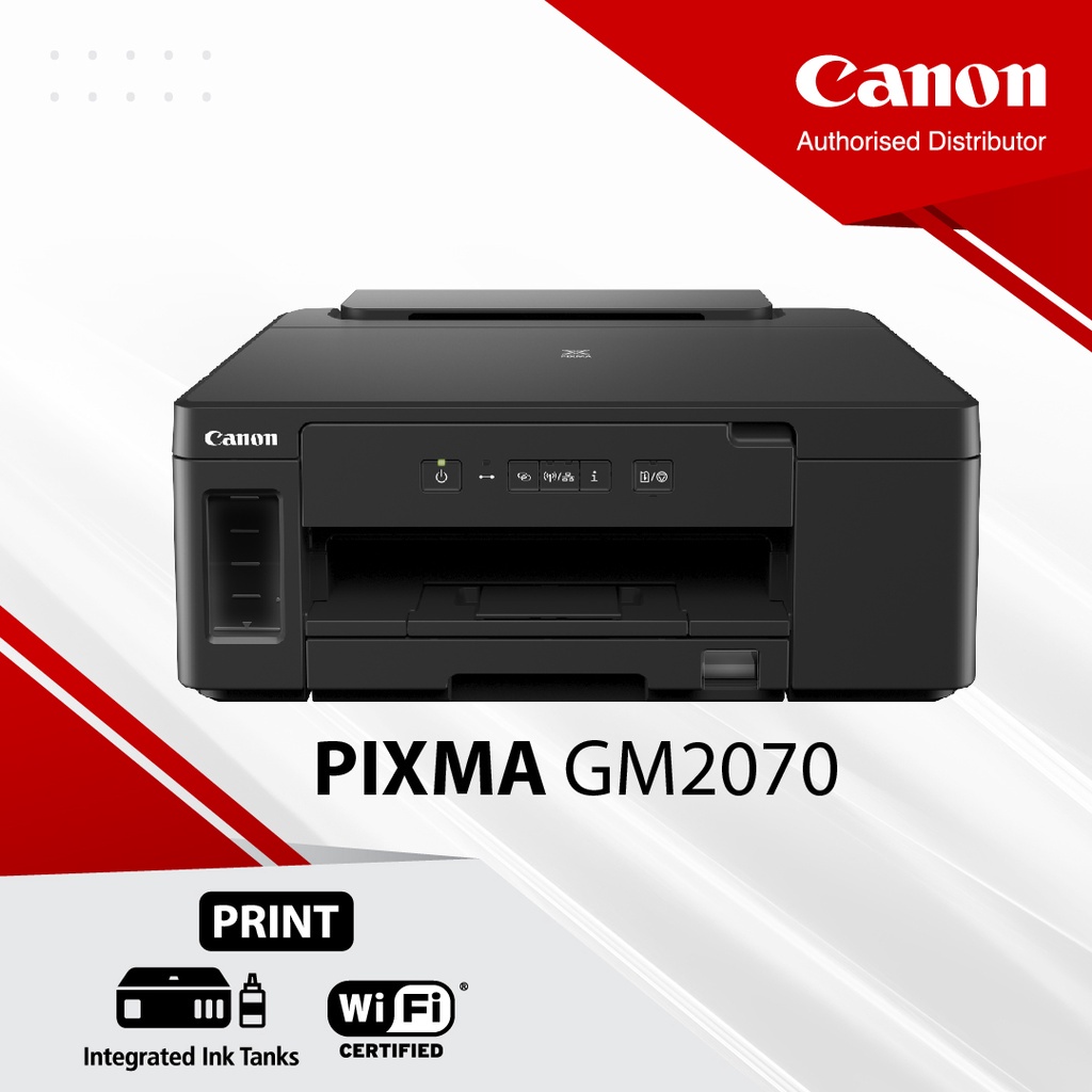 Printer Canon Pixma GM2070 GM 2070 GM-2070 Direct Wireless Mono Ink Tank ORIGINAL CANON PRINTER INKJET