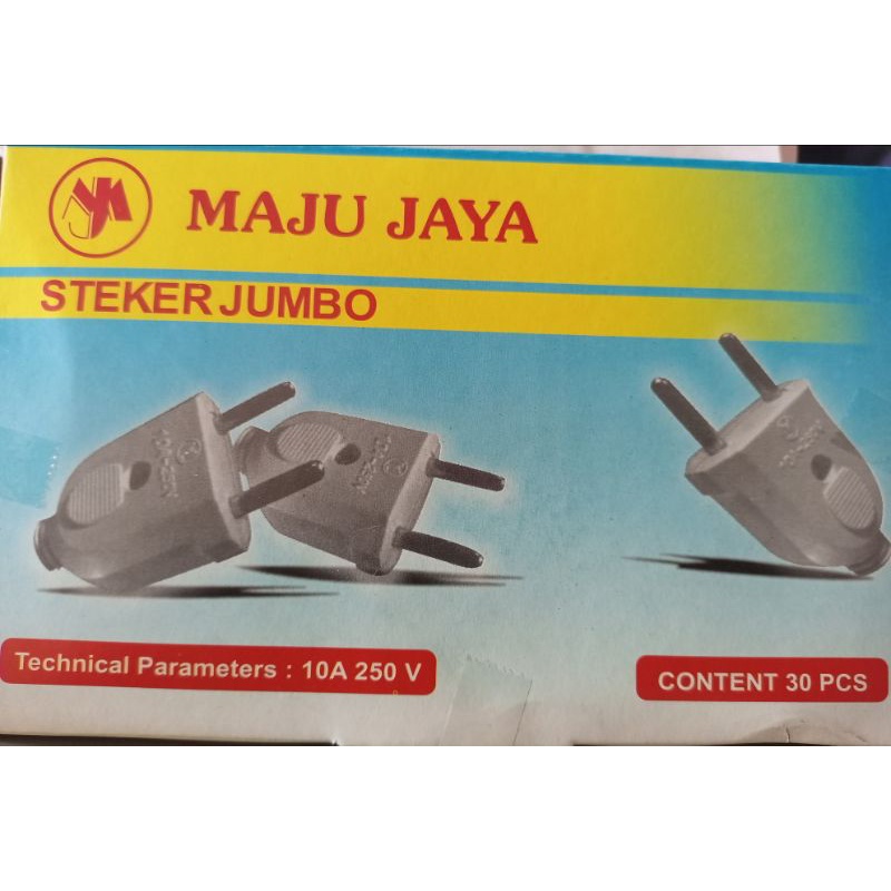 steker gepeng JUMBO / colokan gepeng jumbo
