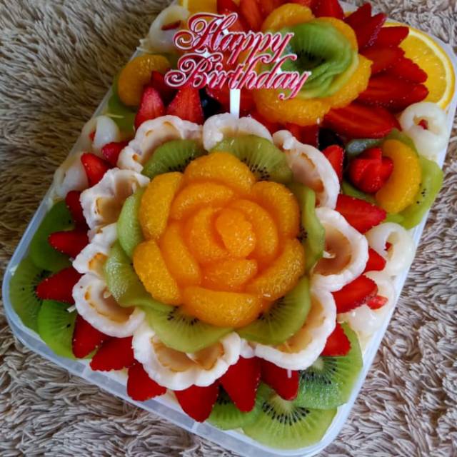 

Tukusiki salad buah 2000 ml special ultah /anniv 5