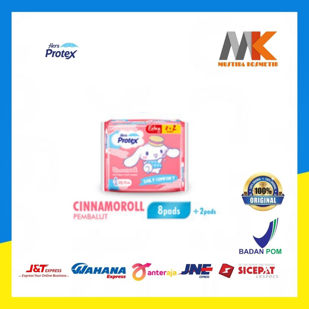 PEMBALUT KEWANITAAN HERS PROTEX CINNAMOROLL