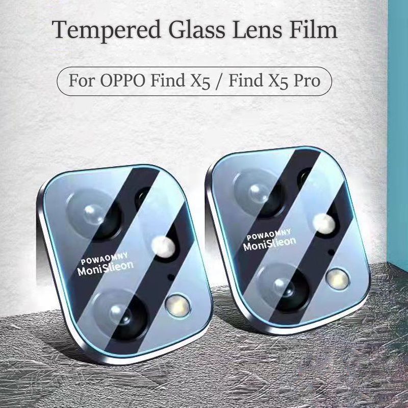 Pelindung Lensa Kamera Tempered Glass Anti Gores Untuk OPPO FIND X5 / X5 Pro